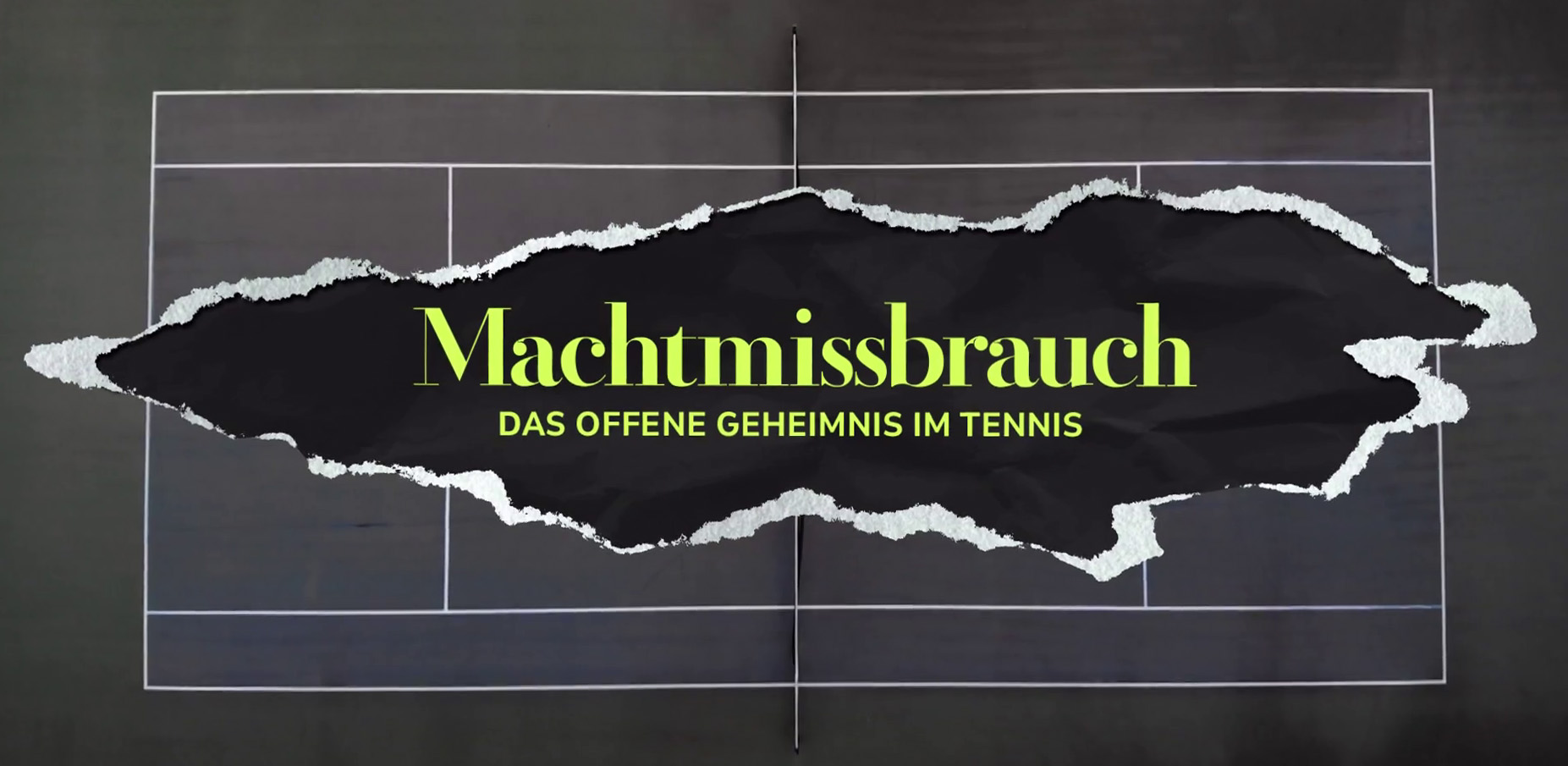 Machtmissbrauch – das offene Geheimnis im Tennis