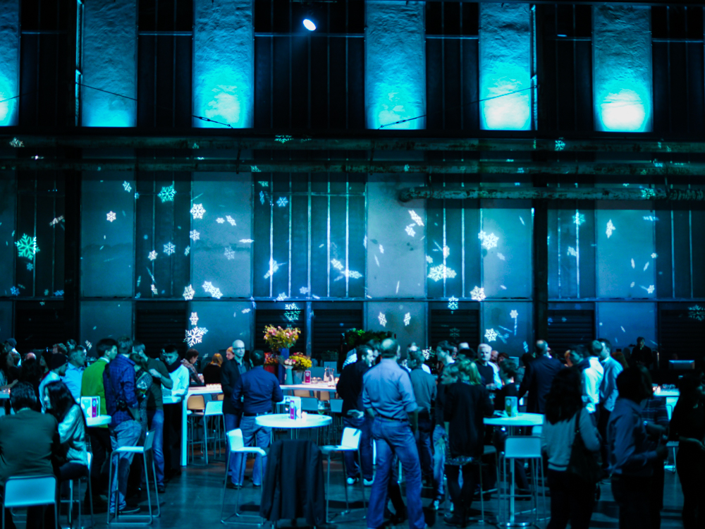 Visuals for Adesso AG at Jahrhunderthalle Bochum